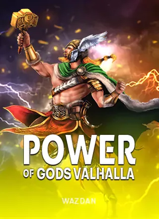 ภาพหน้าปกเกมสล็อต Power of Gods™ Valhalla จาก Wazdan